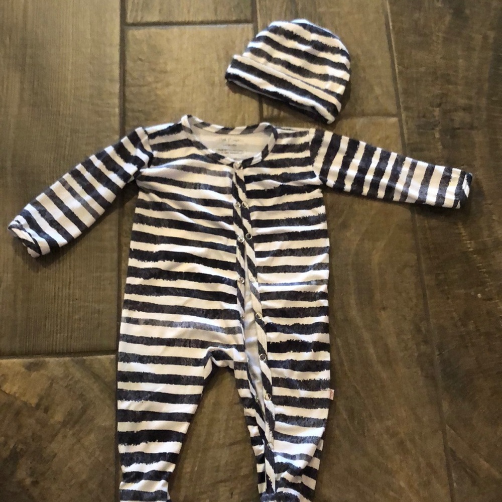 One piece with matching beanie
